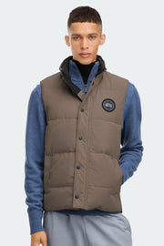 Mens Garson Vest Black Label Taupe Grey 2081MB