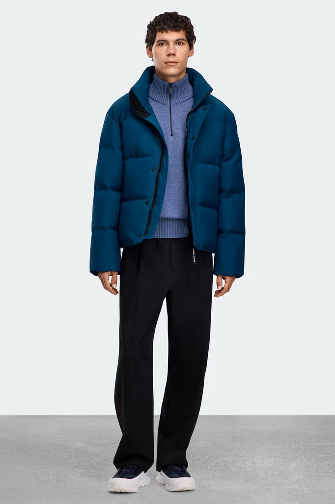 Mens Bayview Parka Black Label Guard Blue 3833MB