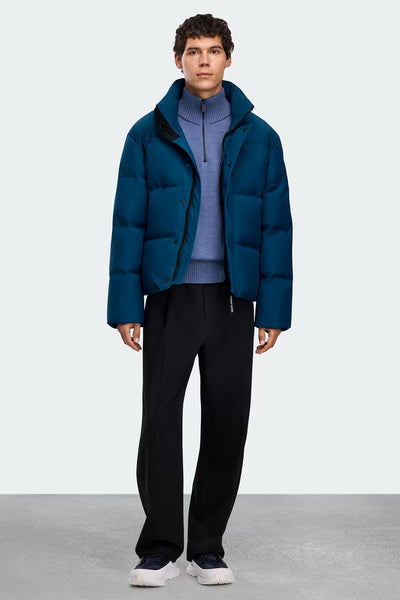 Mens Bayview Parka Black Label Guard Blue 3833MB