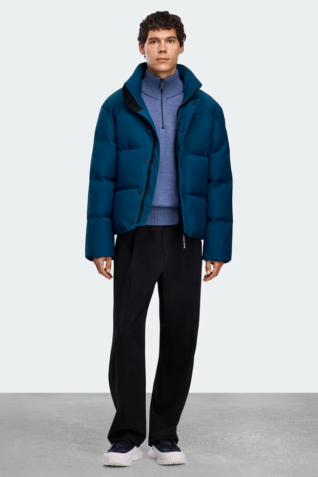 Mens Bayview Parka Black Label Guard Blue 3833MB