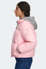 Womens Fallon Puffer Jacket Tonal Disc Linnaea Rose 1726WT