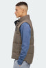 Mens Garson Vest Black Label Taupe Grey 2081MB
