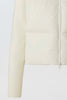 Womens HyBridge® Wide Quilt Knit Hoody Cottongrass 6507W