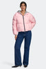 Womens Fallon Puffer Jacket Tonal Disc Linnaea Rose 1726WT