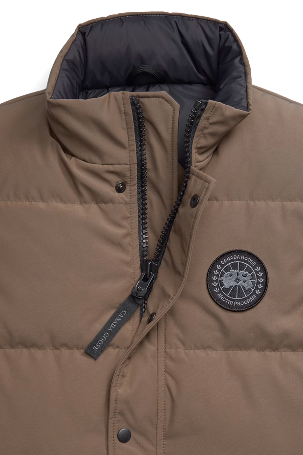 Mens Garson Vest Black Label Taupe Grey 2081MB