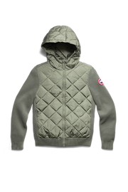 Womens HyBridge® Quilted Knit Hoody Sagebrush 6800L