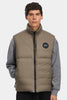 Mens Lodge Vest Black Label  Taupe Grey 4160MB