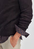Mens Everyday Sweater Chocolate 100158