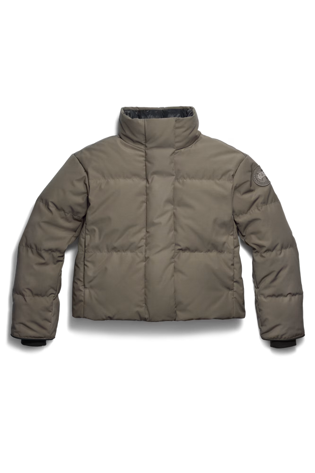 Womens Grandview Cropped Jacket Tonal Disc Taupe Grey   2266WT