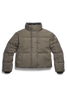Womens Grandview Cropped Jacket Tonal Disc Taupe Grey   2266WT