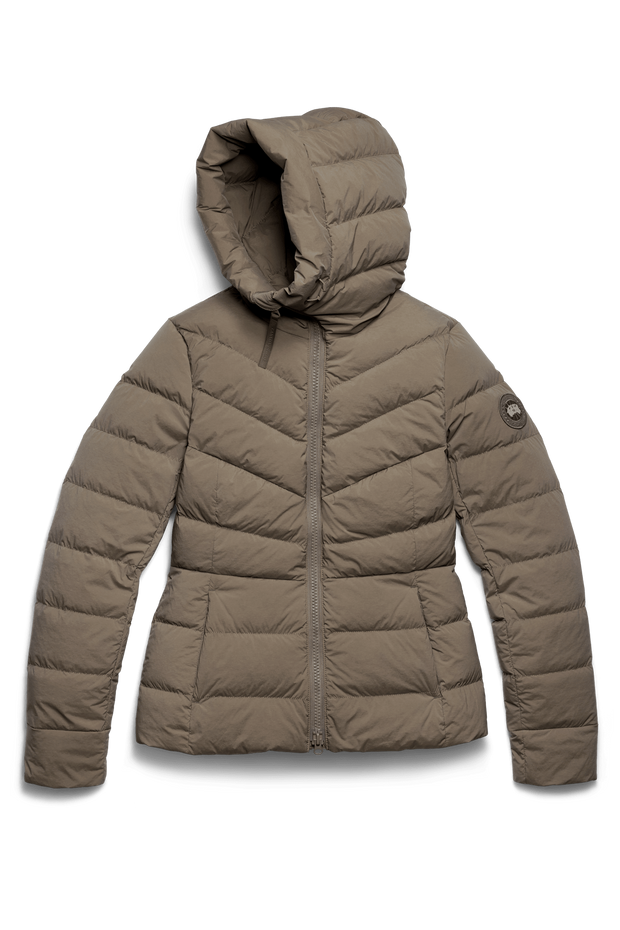 Womens Clair Jacket Tonal Disc Taupe Grey 2332WT