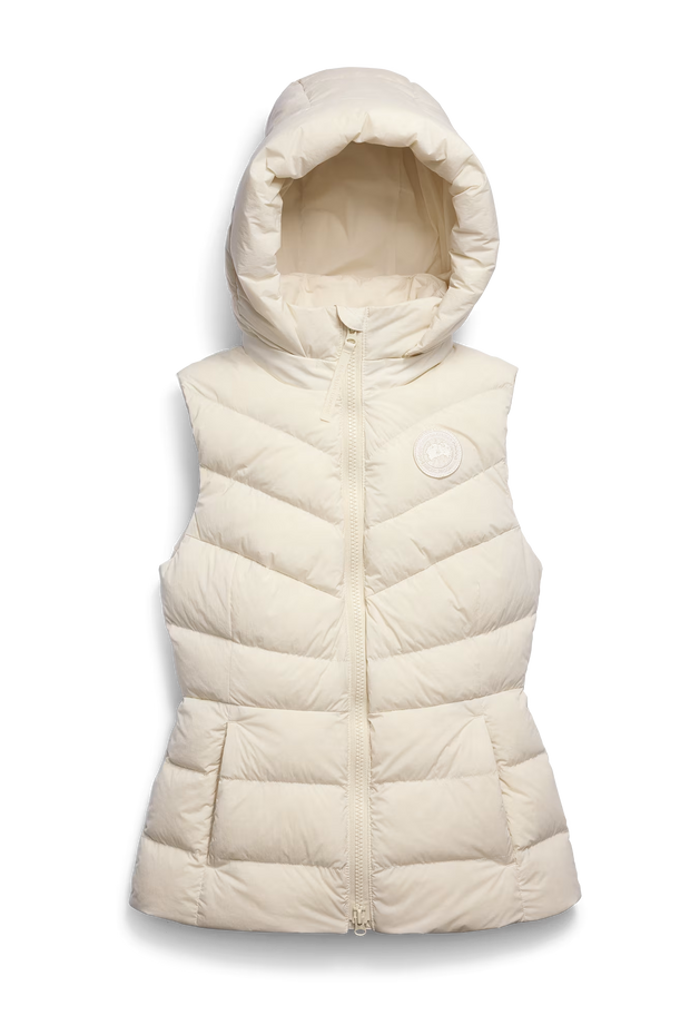 Womens Clair Vest Tonal Disc Linen 233WT