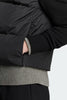 Womens HyBridge® Wide Quilt Knit Hoody Black  6507W
