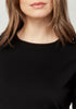 Womens Essential Crew  Black 6874
