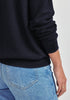 Womens Stitch Sweater  Deep Blue 1859