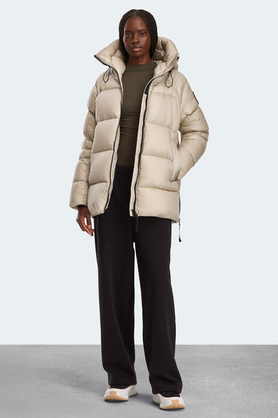 Womens Cypress Puffer Black Label  Limestone 2239LB