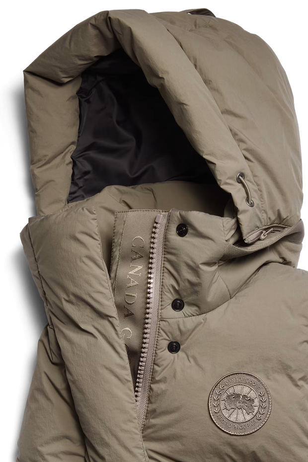 Womens Junction Puffer Vest  Tonal Disc Taupe Grey 2622WT