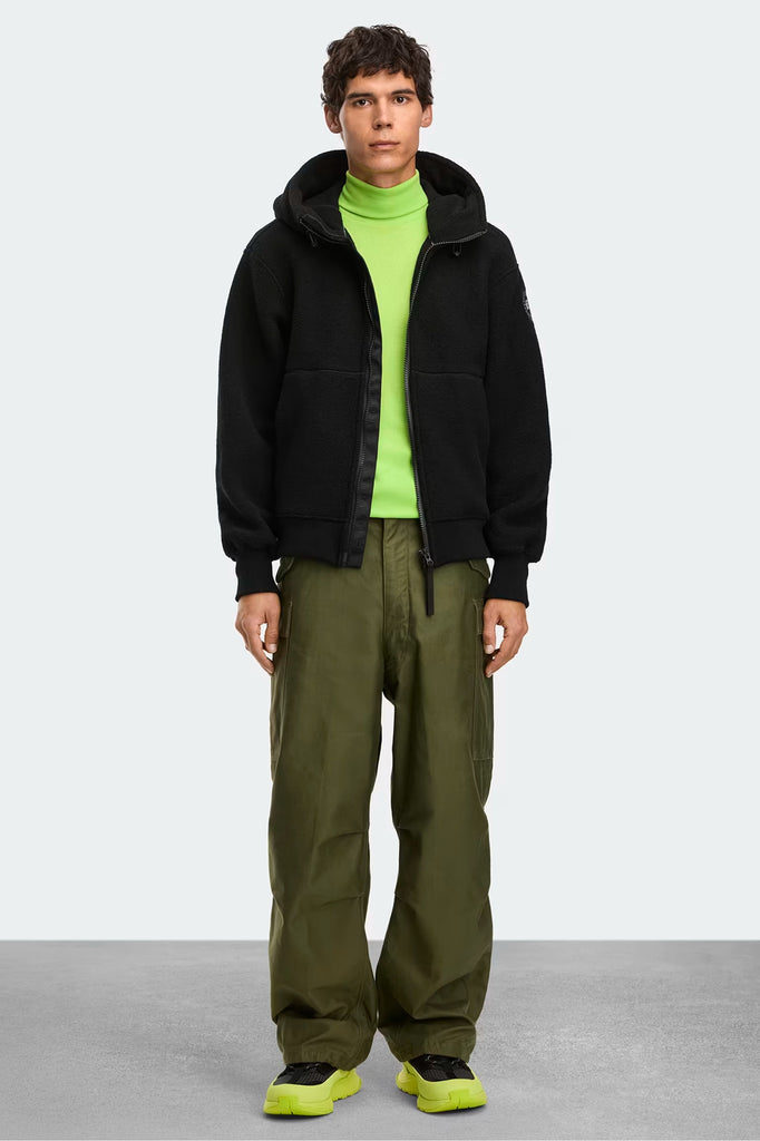 Mens Chilliwack Fleece Bomber Black Label Black 7220MB