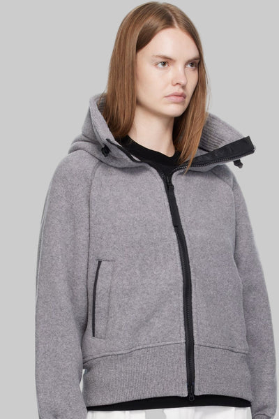 Womens Chilliwack Bomber Kind Fleece Black Label Willow Grey 7102WB