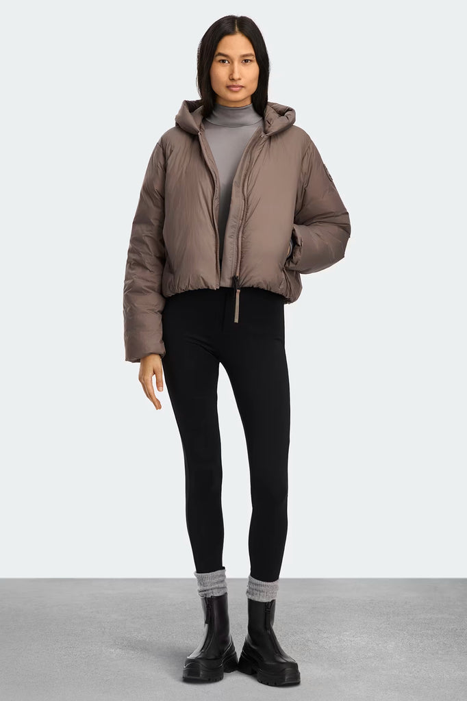 Womens Elba Jacket  Tonal Disc Taupe Grey 2756WT