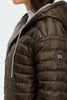 Women Fuse Reversible Hoodie Stone Heather/Terra  1507W