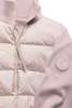 Womens HyBridge® Wide Quilt Knit Jacket Tonal Disc  Lucent Rose 6506WT