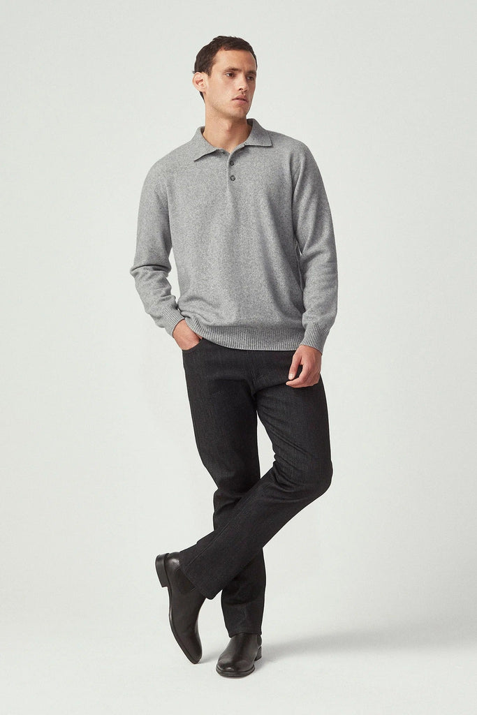 Mens Cassum Button Polo Haze 100429