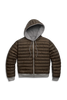 Women Fuse Reversible Hoodie Stone Heather/Terra  1507W