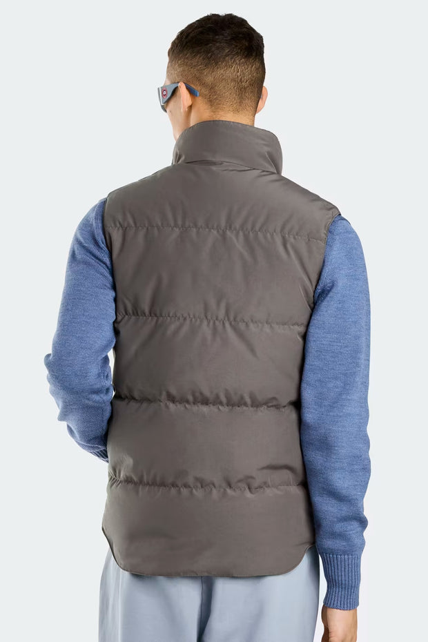 Mens Garson Vest -CR - Black Label-Coastal Grey-2081MB