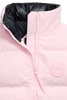 Womens Grandview Cropped Vest Tonal Disc Bloom Pink  2267WT