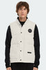 Mens Freestyle Crew Vest Black Label North Star White 4159MB