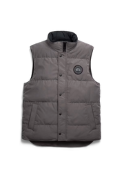 Mens Garson Vest -CR - Black Label-Coastal Grey-2081MB