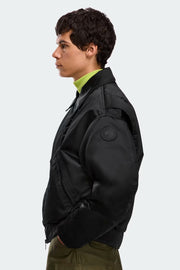 Mens Seguin Aviator Bomber Black 4882MT