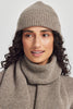Unisex Natural Beanie Totara/Cobblestone   0656