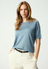 Womens Tenera Knit Tee Moonstone 10001VN