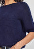Womens June Knit Tee Deep Ocean 100313