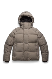 Womens Junction Parka Tonal Disc Taupe Grey 2602LT