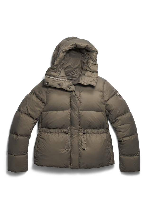 Womens Montgomery Jacket Taupe Grey 3042WT