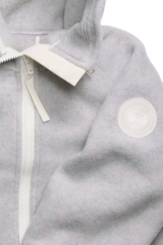 Womens Chilliwack Bomber Kind Fleece White Label Silverbirch Heather 7102WW