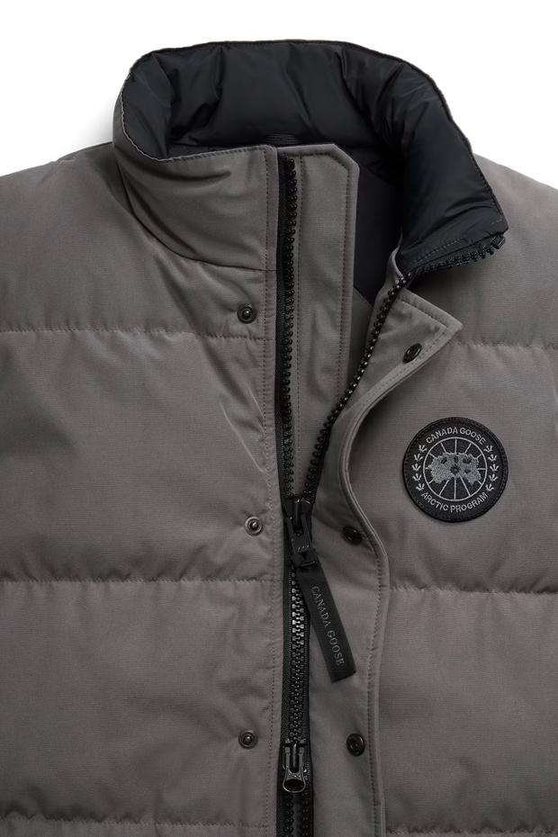 Mens Garson Vest -CR - Black Label-Coastal Grey-2081MB