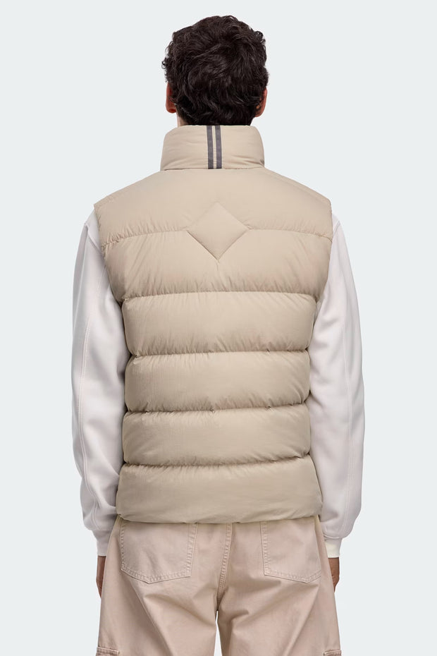 Mens Crofton Vest EnduraLuxe Limestone Black Disc 1925MB