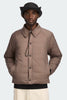 Mens Lodge Coach Jacket Black Label Taupe Grey 2755MB