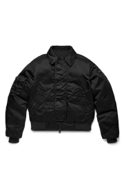 Mens Seguin Aviator Bomber Black 4882MT