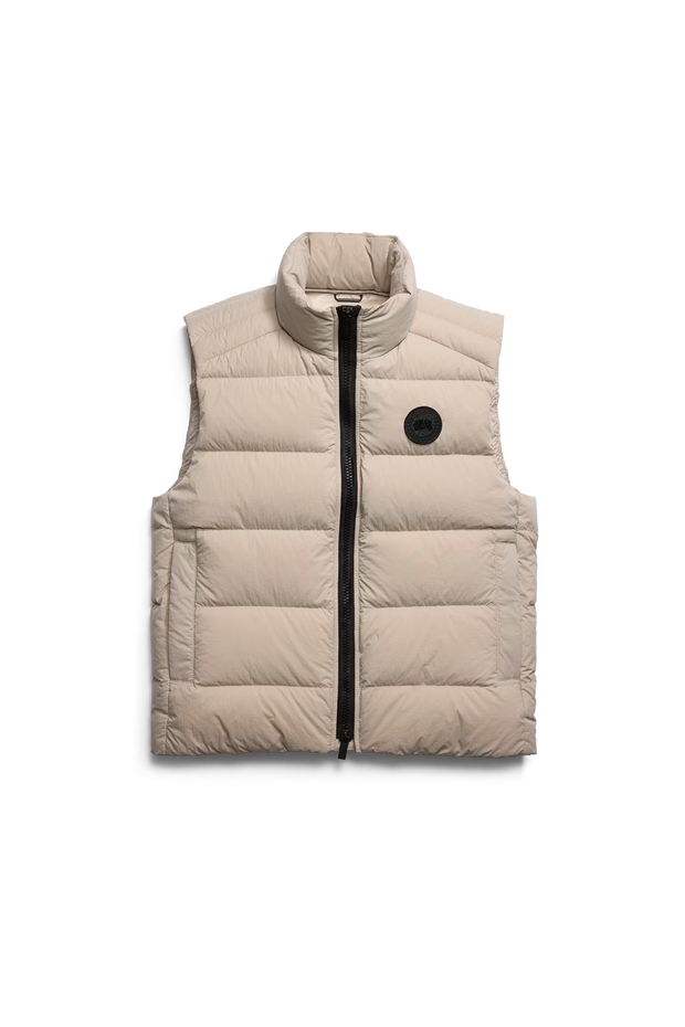 Mens Crofton Vest EnduraLuxe Limestone Black Disc 1925MB