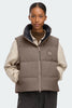 Womens Grandview Cropped Vest Tonal Disc Taupe Grey 2267WT
