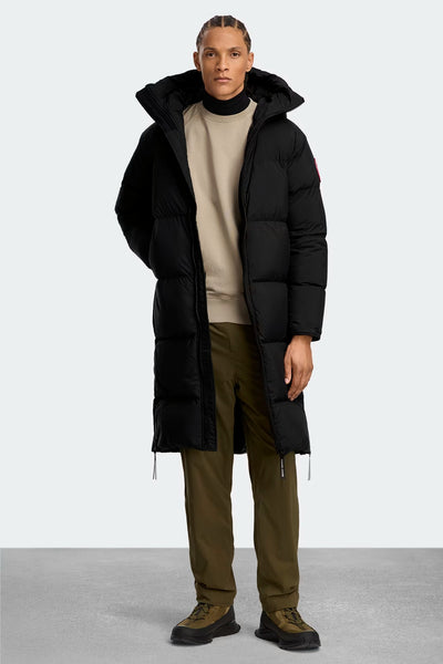 Mens Lawrence Long Puffer Black 2800M