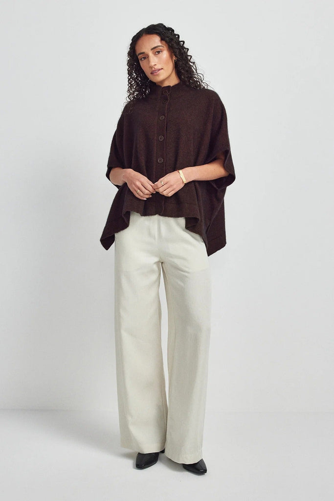 Womens Anne Cape Cacao 100414