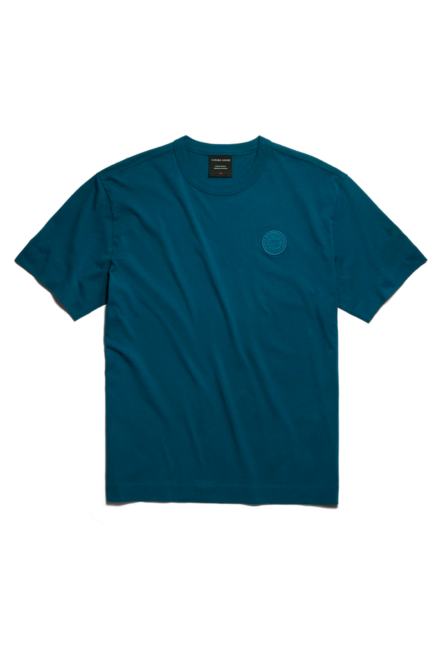 Mens Gladstone Relaxed T-Shirt Guard Blue  1401M9