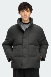 Mens Bayview Parka Granite Grey  3833M