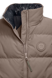 Womens Grandview Cropped Vest Tonal Disc Taupe Grey 2267WT